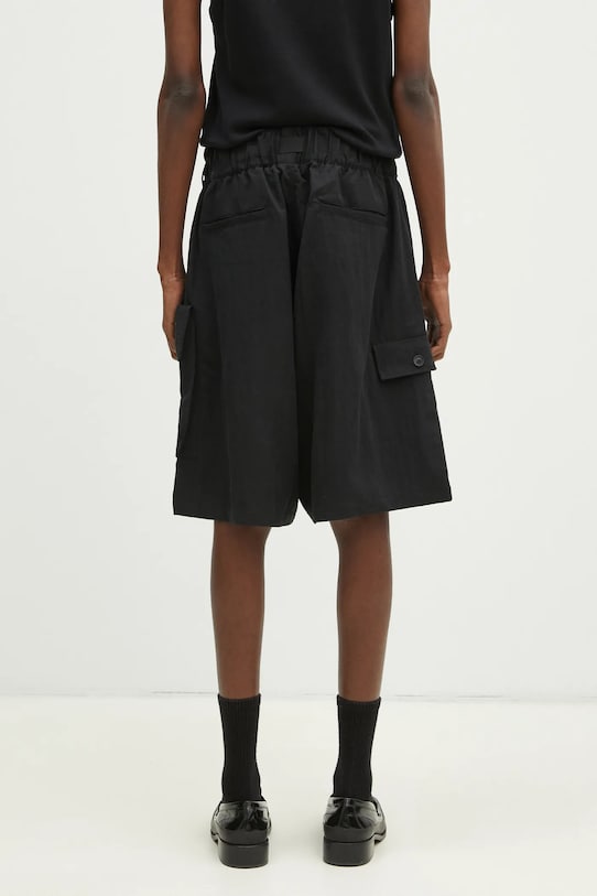 Clothing Y-3 shorts Washed Twill Shorts JD3521 black