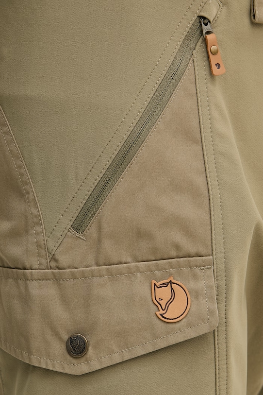 Fjallraven trekingové šortky pánské Abisko zelená F82833