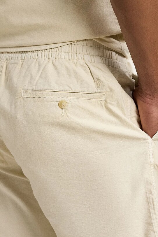 Pamučne kratke hlače Polo Ralph Lauren Flat Front bež 710958587