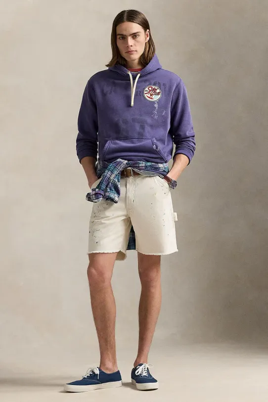 Polo Ralph Lauren cotton shorts Flat Front cotton white 710963172