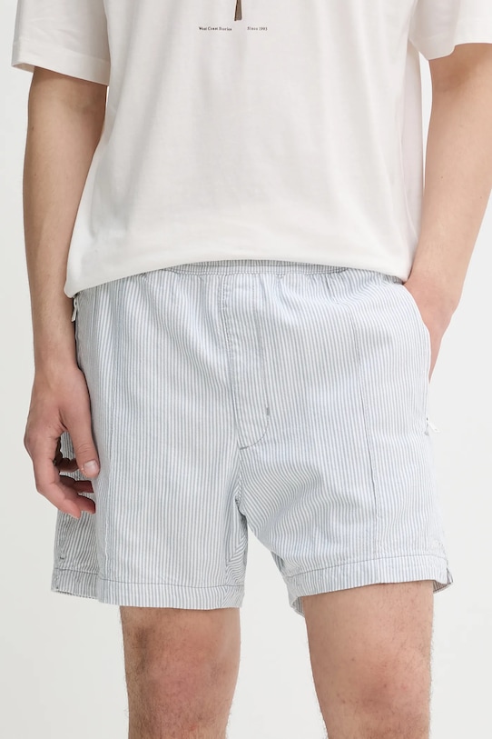 HUGO szorty tkanina niebieski 50534630