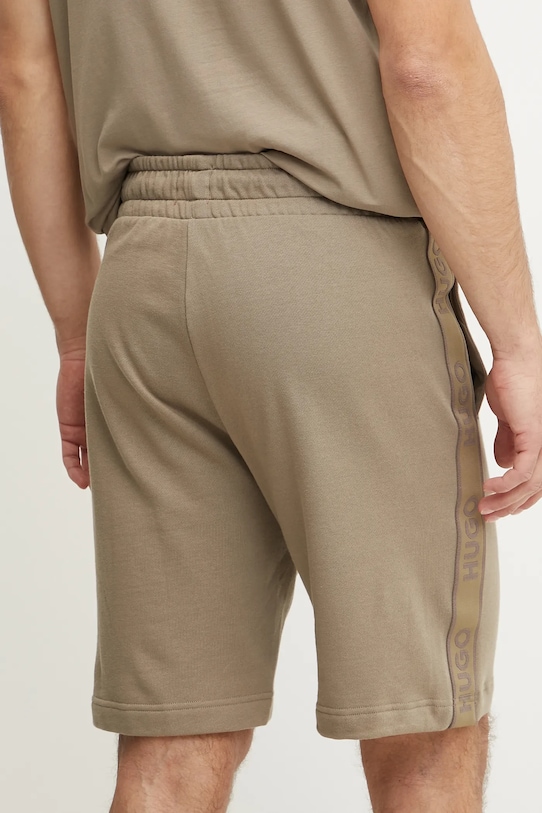 Oblečení Bavlněné šortky HUGO 50540936 zelená