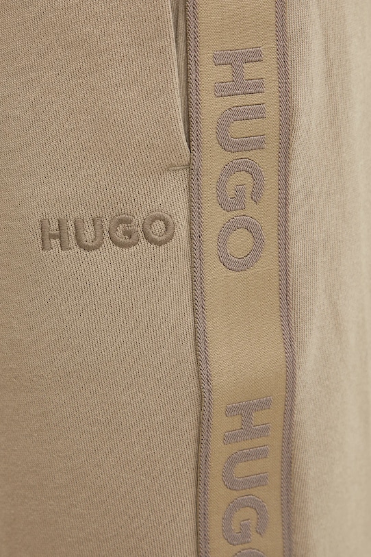 Bavlněné šortky HUGO zelená 50540936