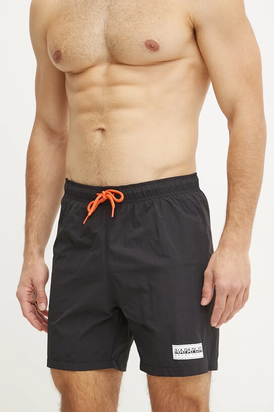 Napapijri pantaloni scurți de baie V-Box NP0A4IBK0411 negru SS25