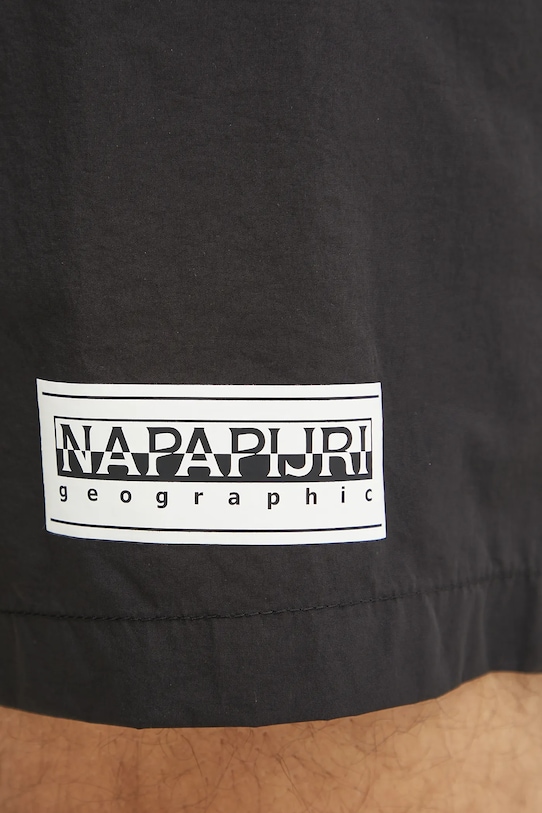 Napapijri szorty kąpielowe V-Box czarny NP0A4IBK0411