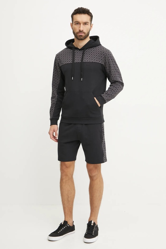 Šortky BOSS 50540525 čierna SS25