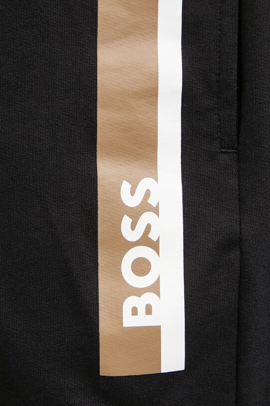 BOSS pamut rövidnadrág fekete 50540630