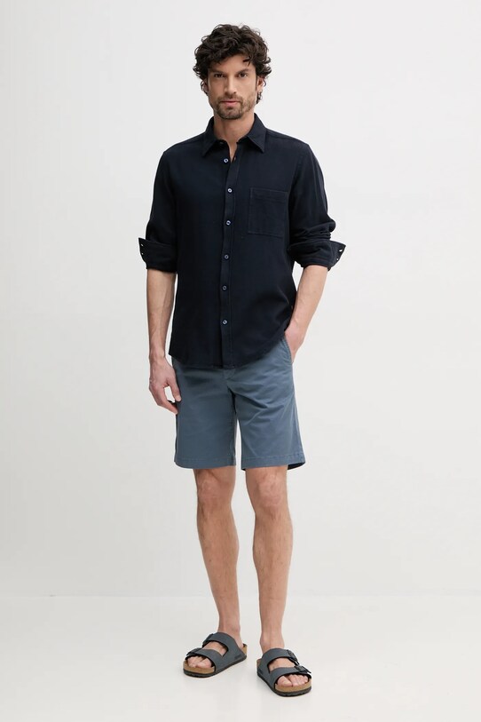 Kratke hlače BOSS Orange 50536884 modra SS25