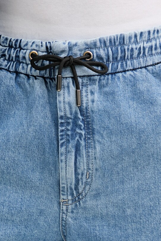 BOSS Orange szorty jeansowe niebieski 50537804