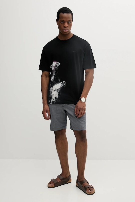 BOSS szorty 50538741 szary SS25