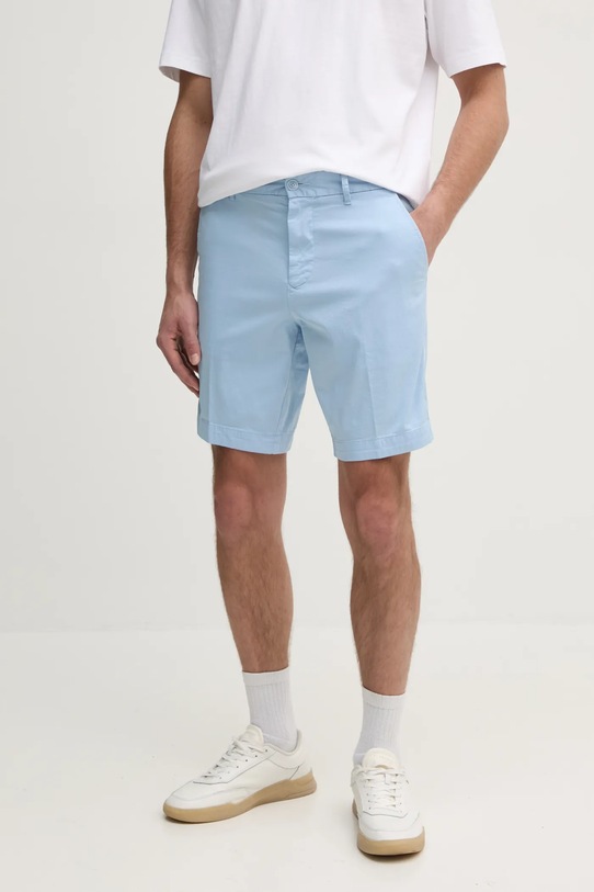 Kratke hlače BOSS s elastinom plava 50540743