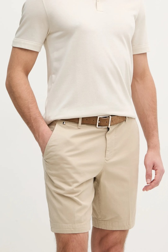 Kraťasy BOSS látka béžová 50540743