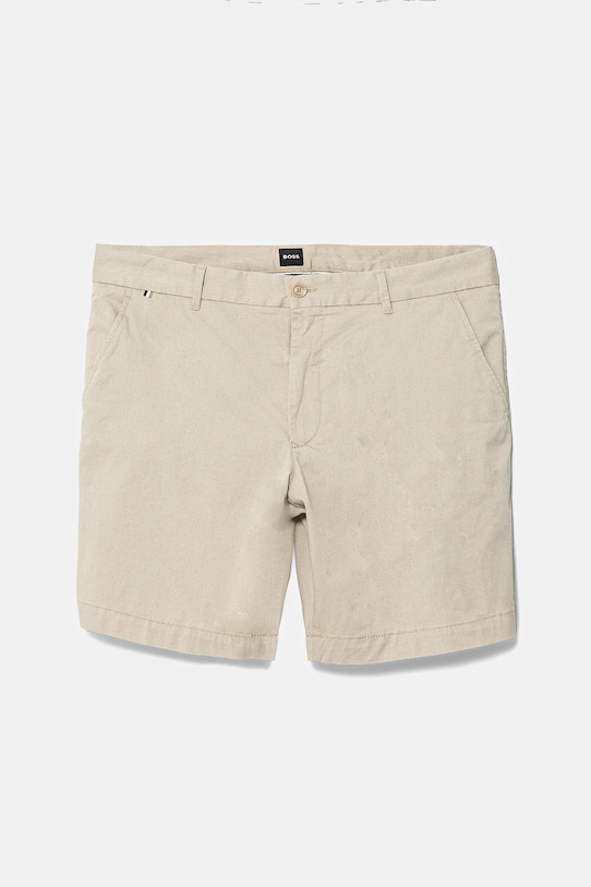 BOSS pantaloni scurti panza bej 50540758