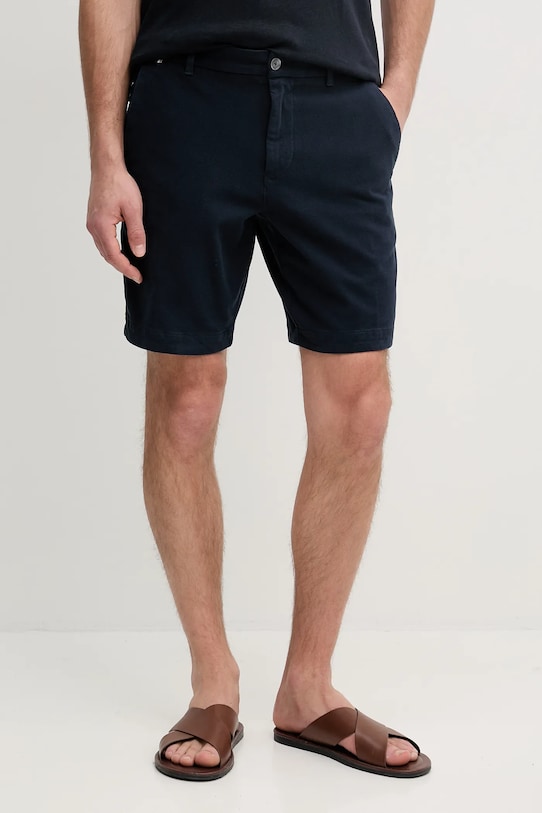BOSS pantaloni scurți panza bleumarin 50543951