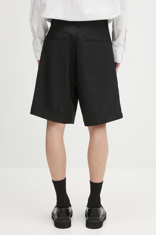 Îmbrăcăminte Samsoe Samsoe pantaloni scurți din in SAMANDLA M25100074 negru