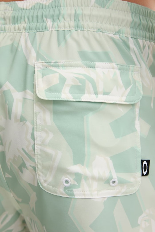 Oakley szorty kąpielowe męskie CANARY PALMS zielony FOA405399