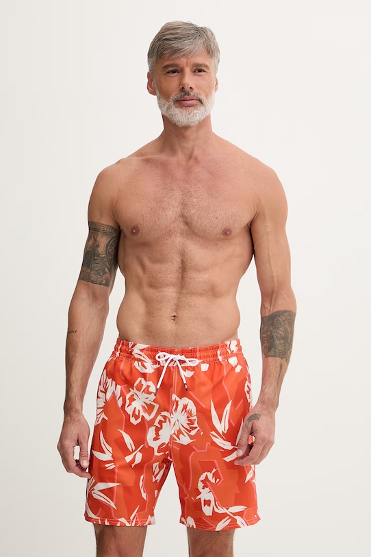 Oakley szorty kąpielowe męskie CANARY PALMS pomarańczowy FOA405399