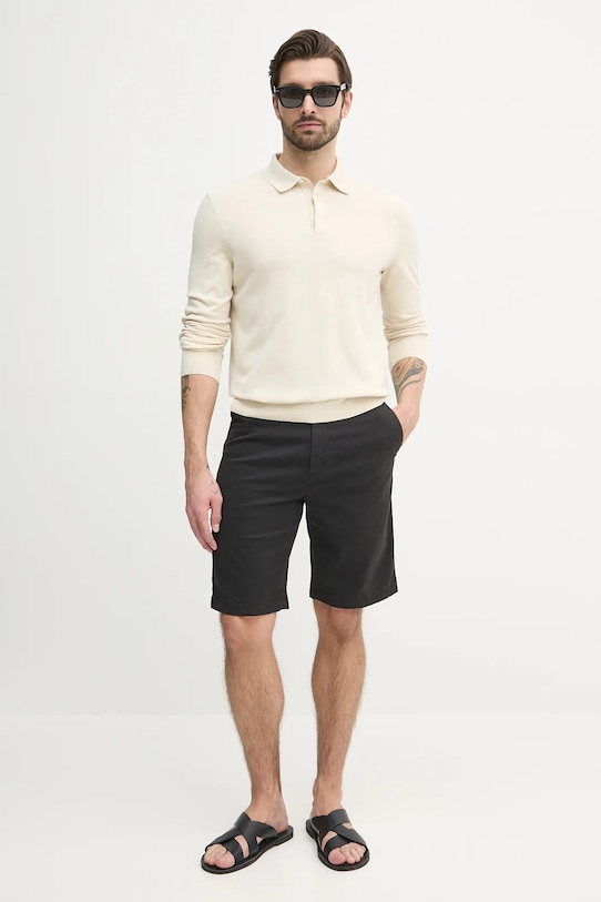 Calvin Klein szorty K10K114068 czarny SS25