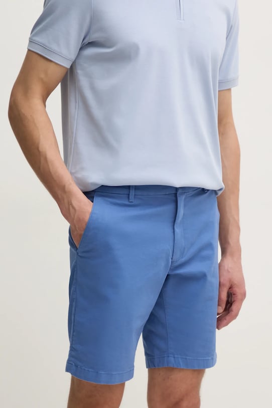 Calvin Klein szorty tkanina niebieski K10K114063