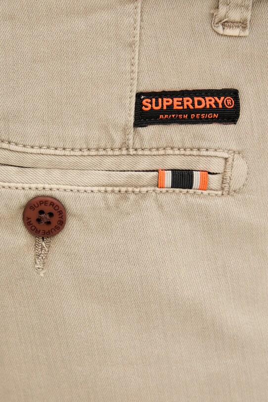 Superdry pantaloni scurți bej M7110397A.20O