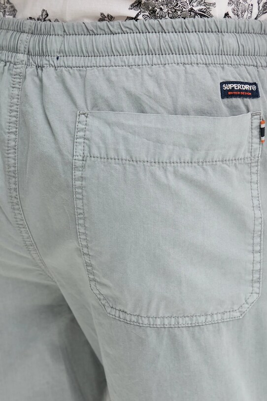 Superdry pantaloni scurti din bumbac gri M7110479A.05Q