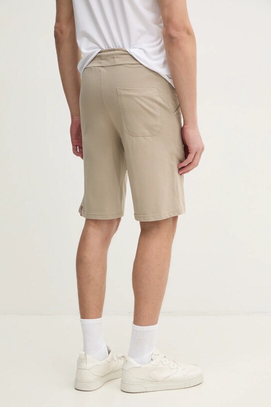 Îmbrăcăminte Alpha Industries pantaloni scurti din bumbac Alpha Jersey Short 116366 bej