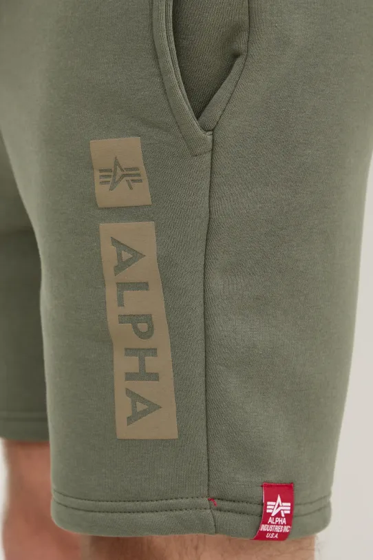 Kratke hlače Alpha Industries Alpha PP Short zelena 146365