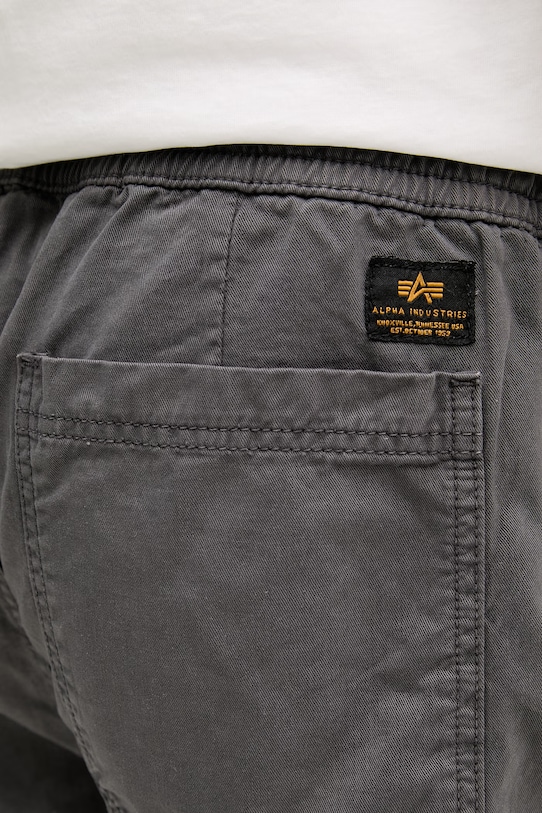 Alpha Industries szorty męskie bawełniane Basic Cotton Shorts szary 156262