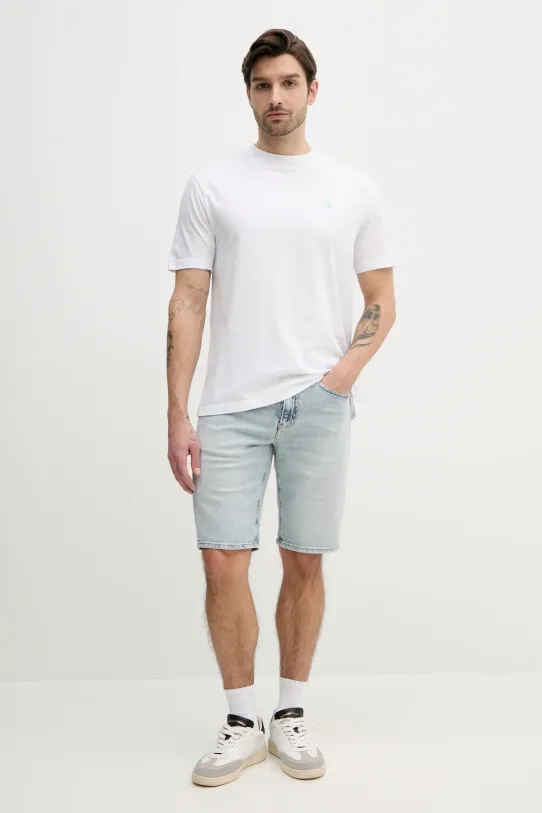 Τζιν σορτς Calvin Klein Jeans J30J327185 μπλε SS25