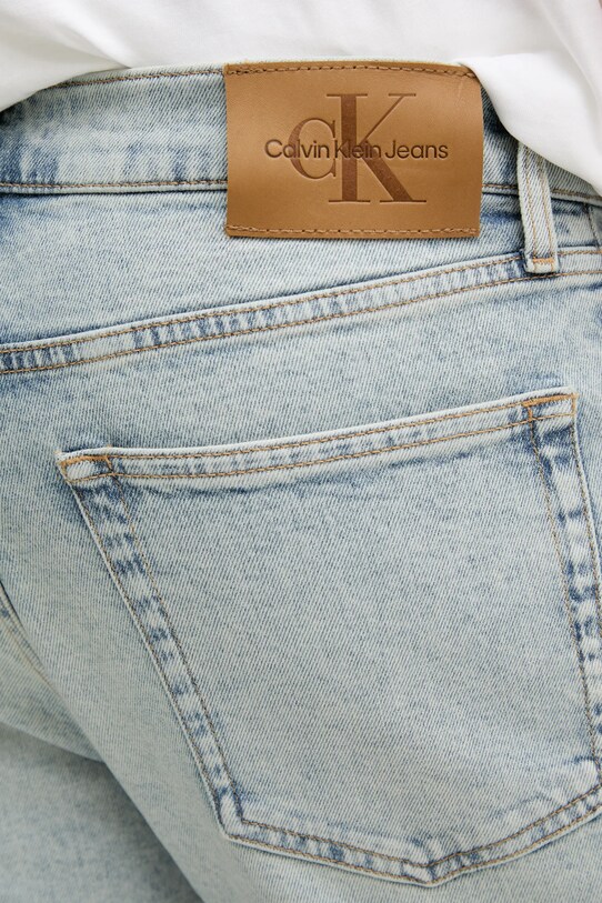 Дънков къс панталон Calvin Klein Jeans син J30J327193