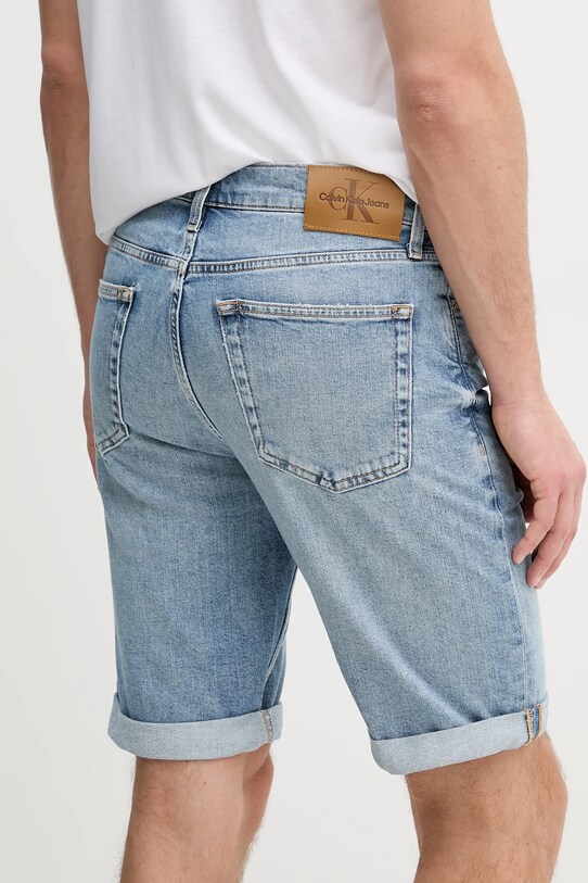 Îmbrăcăminte Calvin Klein Jeans pantaloni scurți jeans J30J327516 albastru