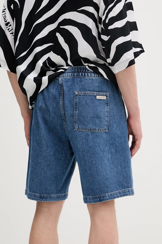 Îmbrăcăminte Calvin Klein Jeans pantaloni scurți jeans J30J327517 albastru