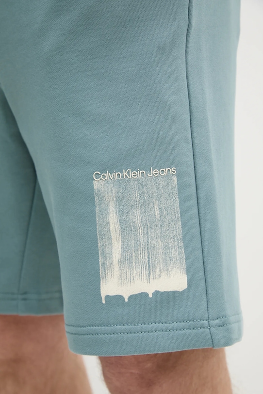 Calvin Klein Jeans szorty niebieski J30J327528