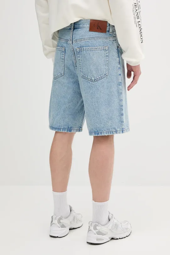 Odzież Calvin Klein Jeans szorty jeansowe LV04RB930G niebieski