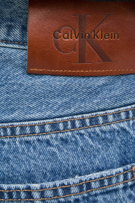 Džínové šortky Calvin Klein Jeans modrá LV04RB931G