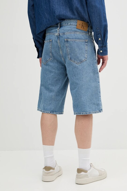 Oblečenie Rifľové krátke nohavice Calvin Klein Jeans J30J327187 modrá