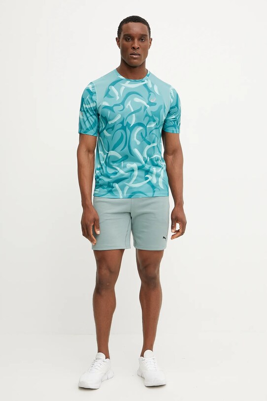Puma pantaloni scurți de antrenament Train All Day Essentials 525909 verde SS25