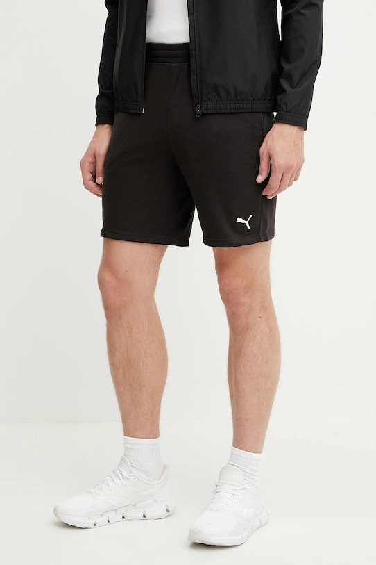 Σορτς προπόνησης Puma Train All Day Essentials πλεκτό ύφασμα μαύρο 525909