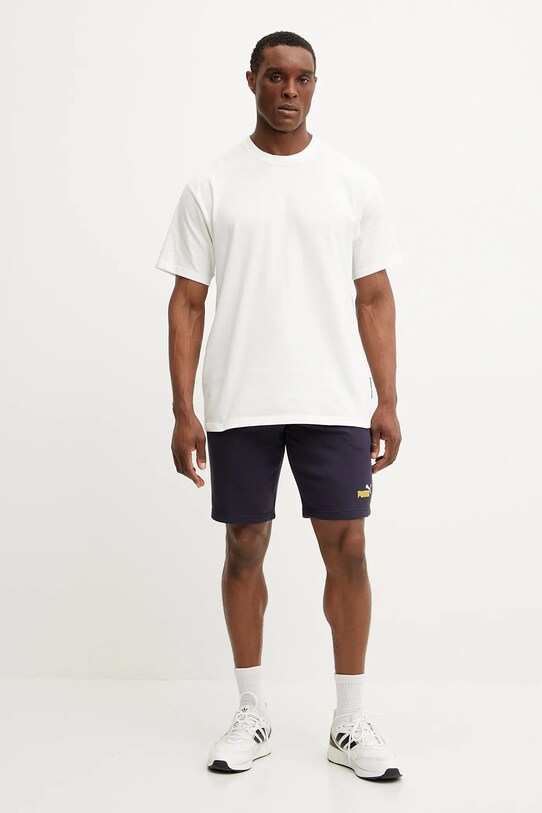 Puma pantaloni scurți 684715 bleumarin SS25