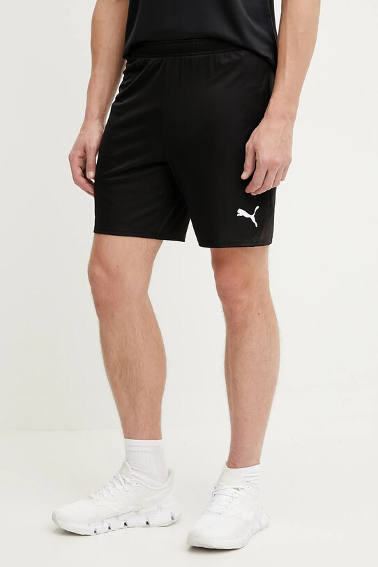 Puma pantaloni scurți de antrenament teamGOAL tricotaj negru 705752