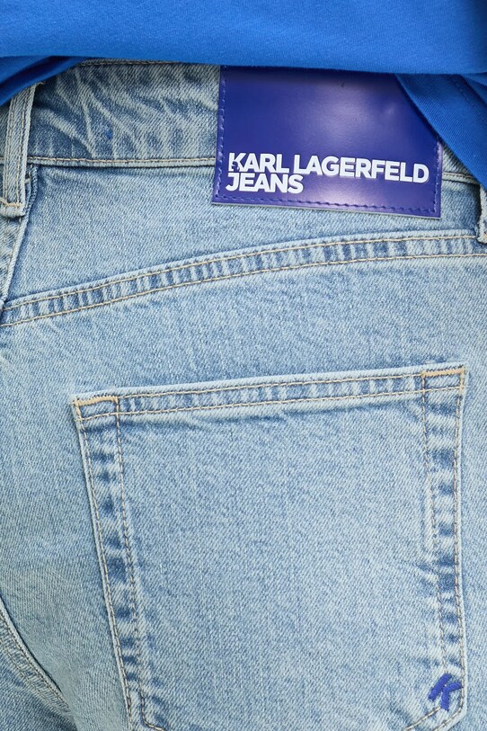 Karl Lagerfeld Jeans pantaloni scurti jeans albastru A2M10129