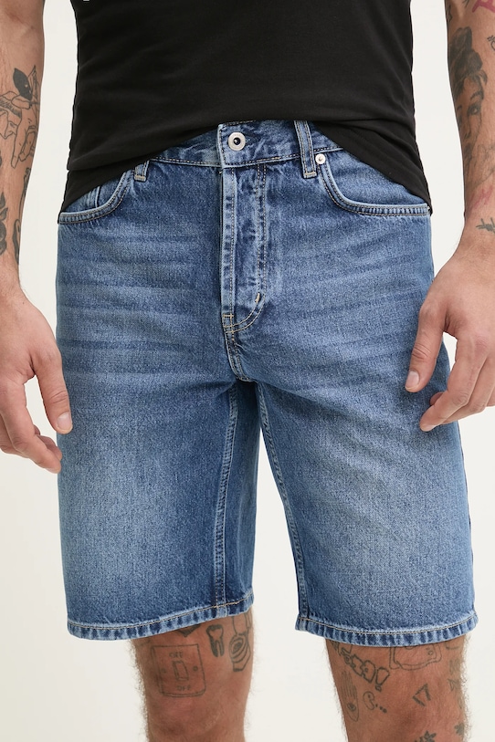 Karl Lagerfeld Jeans pantaloni scurti jeans jeans albastru A2M10132