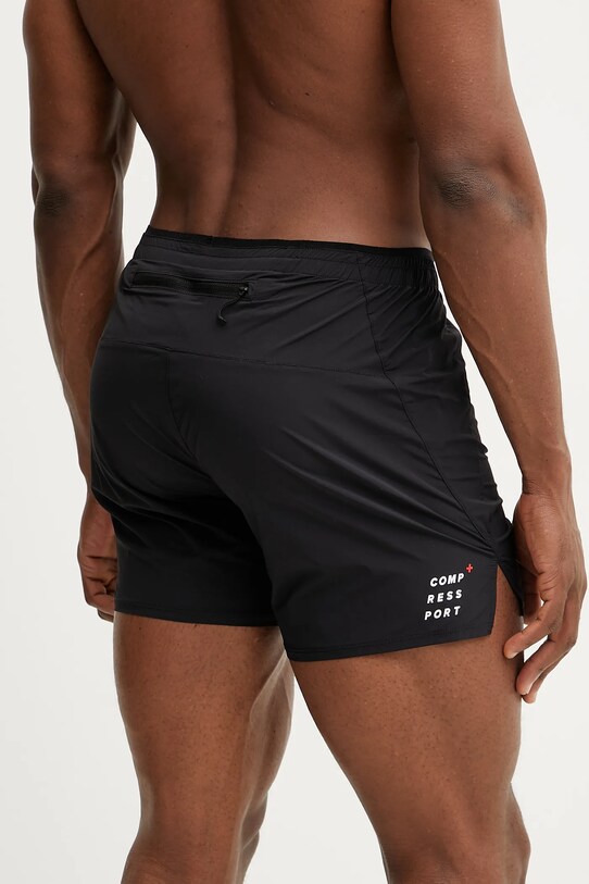 Compressport pantaloni scurți de antrenament ASHM739 negru SS25