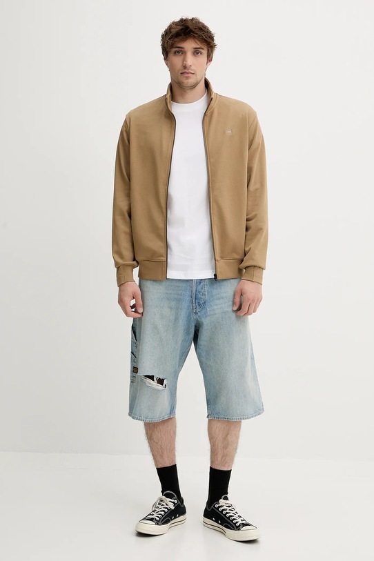 G-Star szorty jeansowe D26129.D788 niebieski SS25