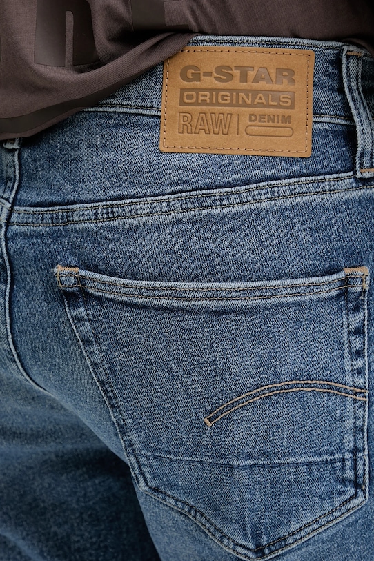 G-Star szorty jeansowe niebieski D10481.D634