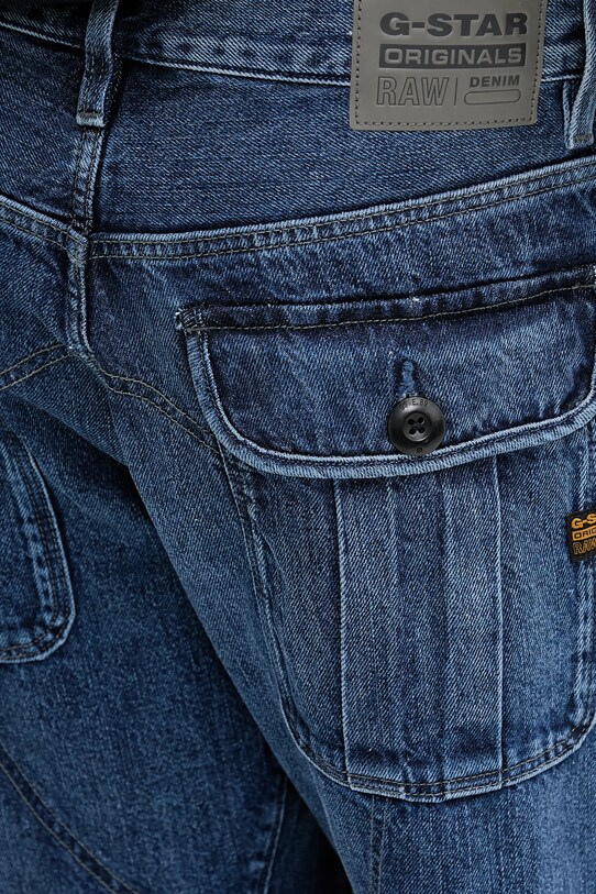 G-Star pantaloni scurți jeans bleumarin D26528.D788