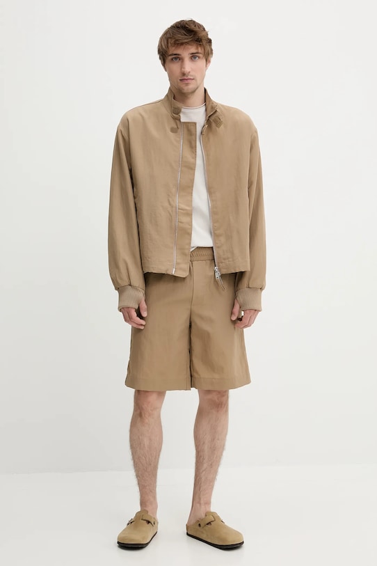 Won Hundred pantaloni scurți 3528.13056 maro SS25