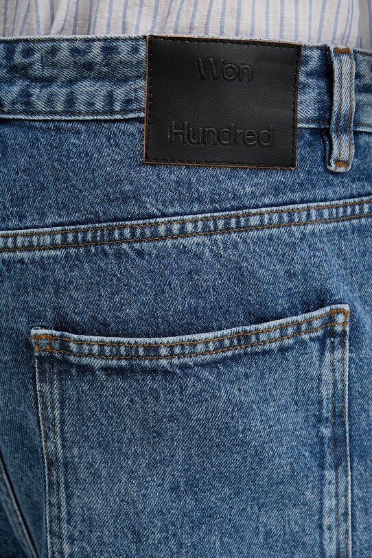 Won Hundred szorty jeansowe niebieski 3566.15166