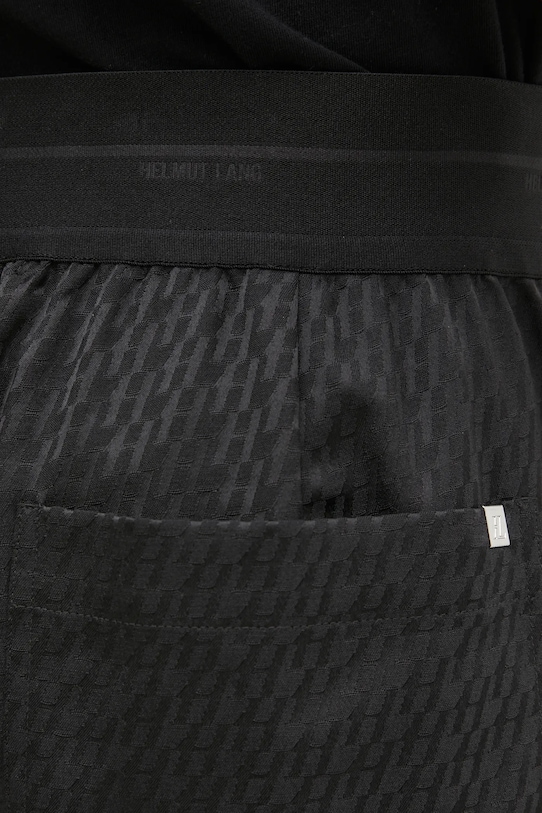 Sisley rövidnadrág gyapjúkeverékből Lwb Car Short.Tonal O10HM205 fekete