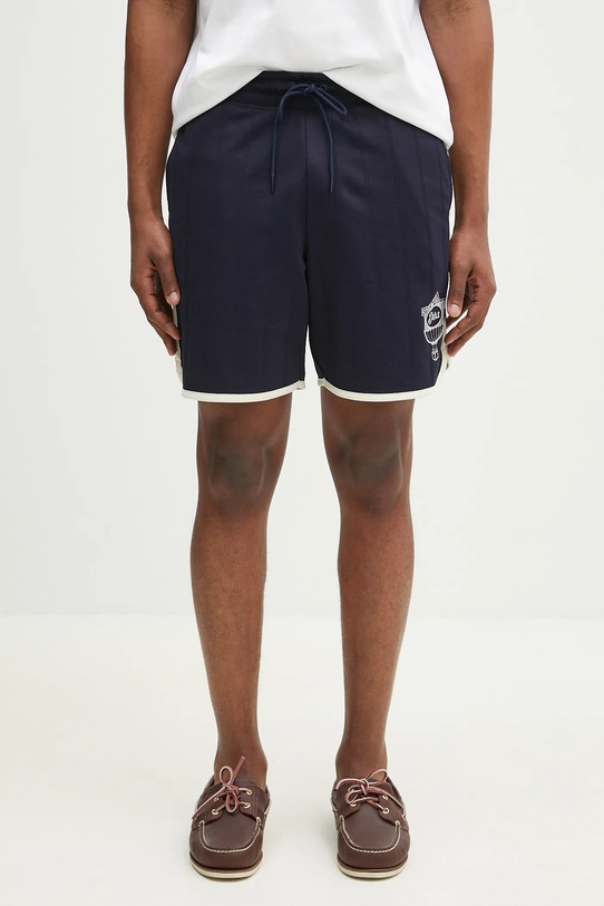 Drôle de Monsieur pantaloncini Le Short Drule Cup maglia blu navy G.BS161.PL160.NY